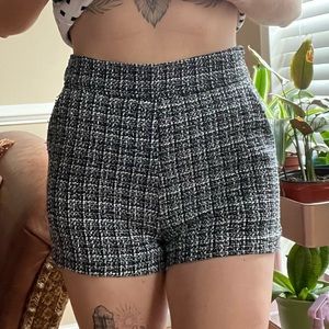 Tweed Shorts